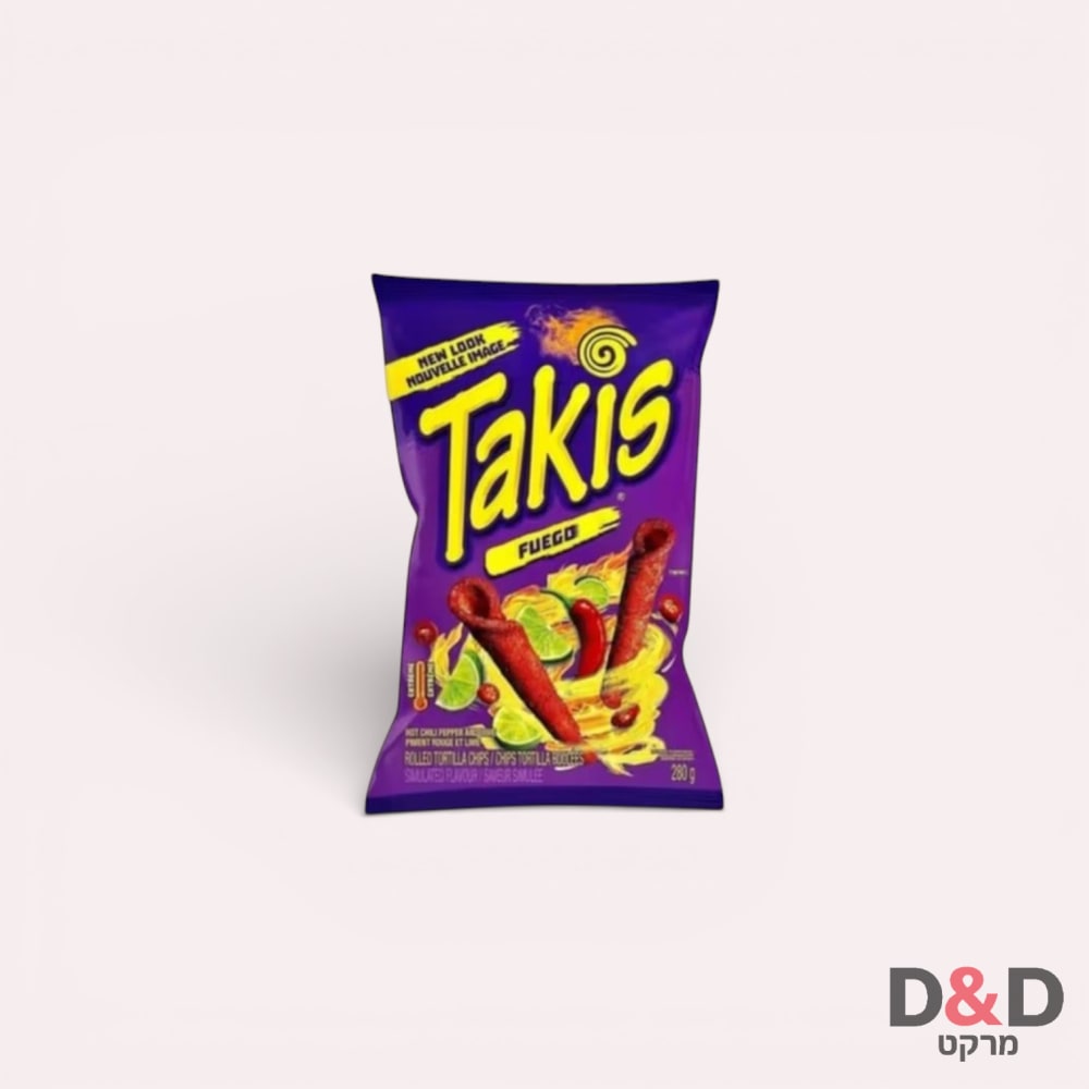 TAKIS FUEGO=חטיף טאקיס