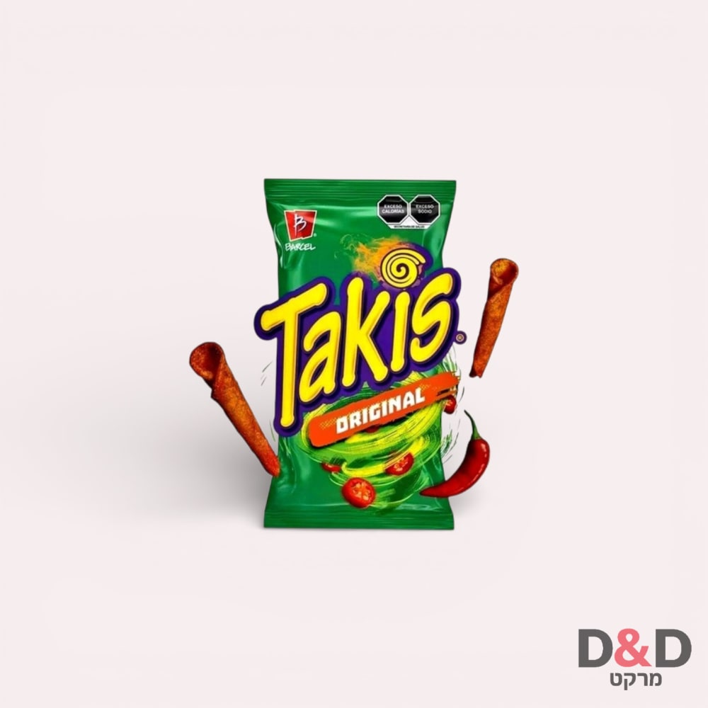 TAKIS CLASSICAL=חטיף טאקיס=90גר=1יח