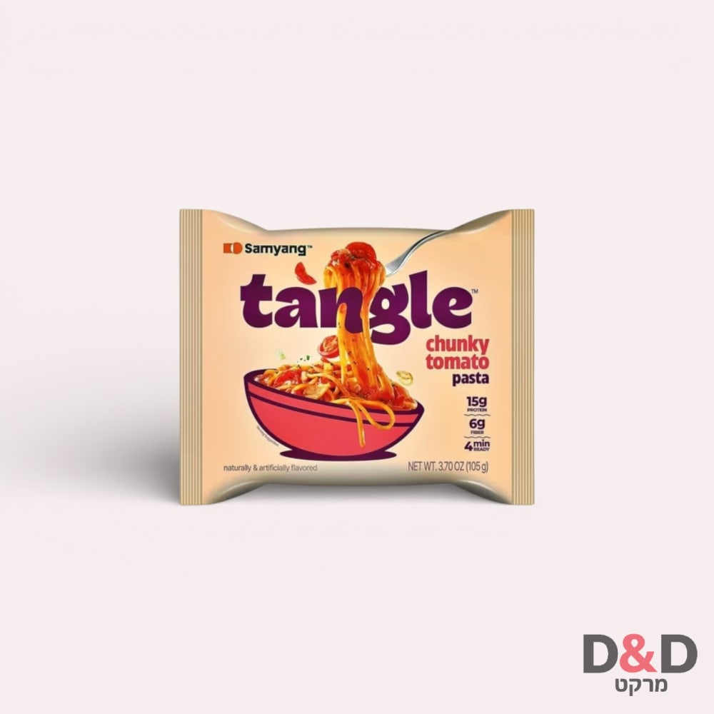 Samyang Tangle Chunky Tomato Pasta=נודלס עגבניות בסגנון איטלקי