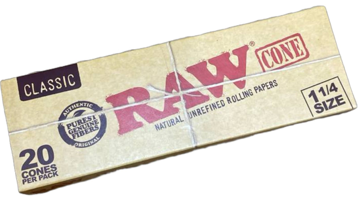 RAW Classic Cone | 1¼ Size | 20 קונוסים