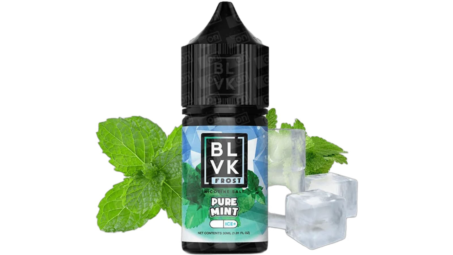 BLVK FROST | נוזל מילוי | Pure Mint | מנטה טהורה | 20mg | 30ml