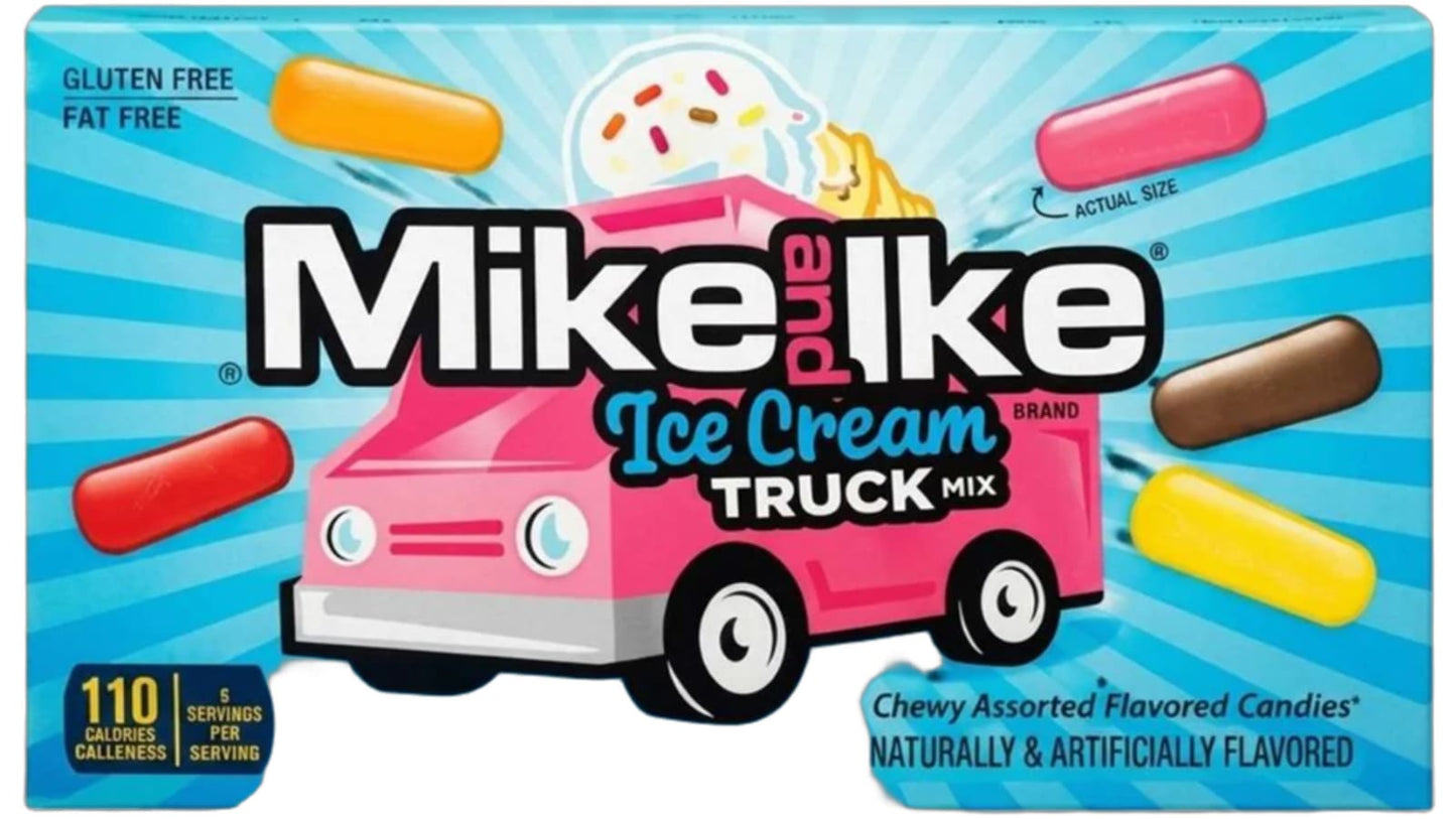 🍬 Mike and Ike | Ice Cream Truck Mix | 120 גרם