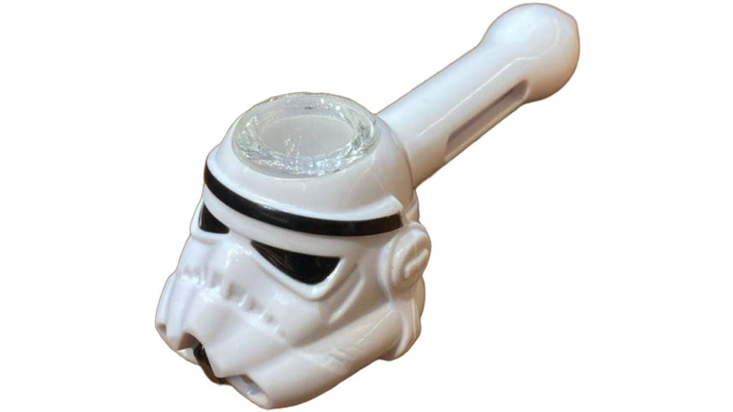 מקטרת סיליקון | Star Wars Stormtrooper | עם קערת זכוכית