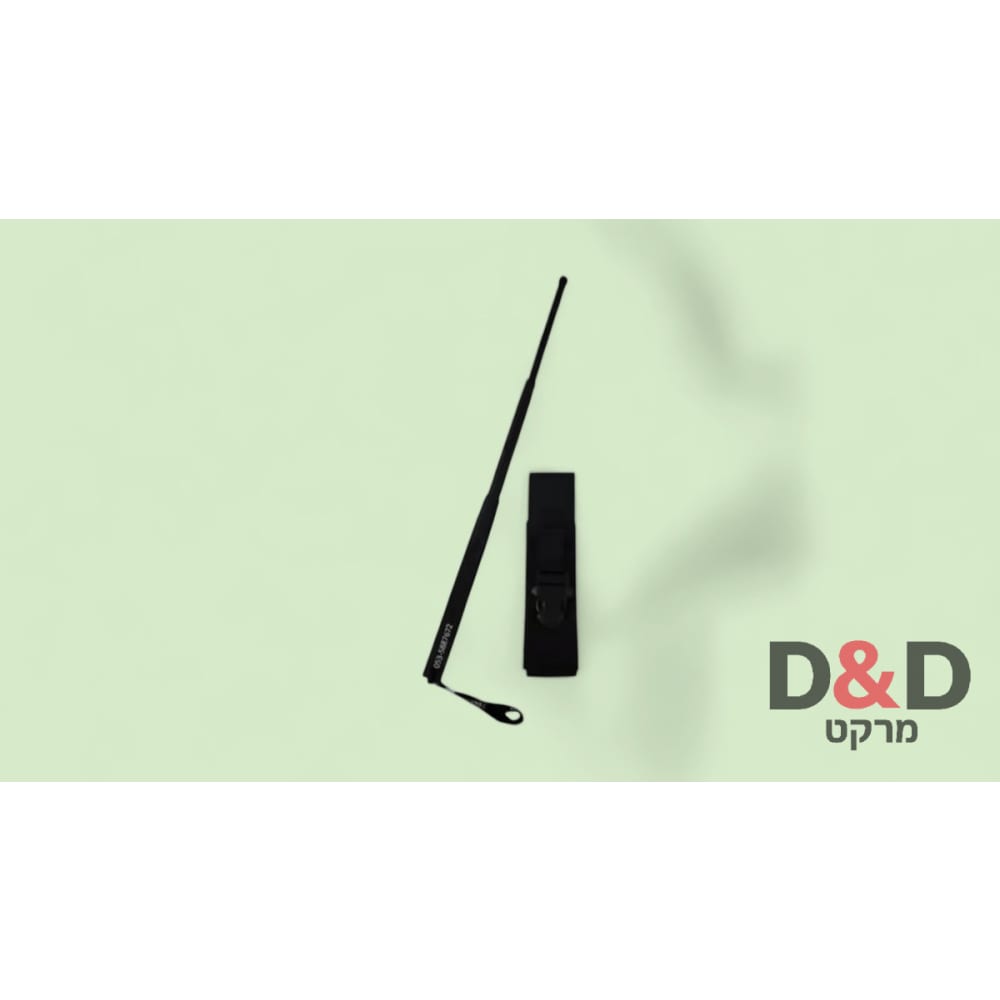 אלה טלסקופית נשלפת ברזל מלא להגנה עצמית