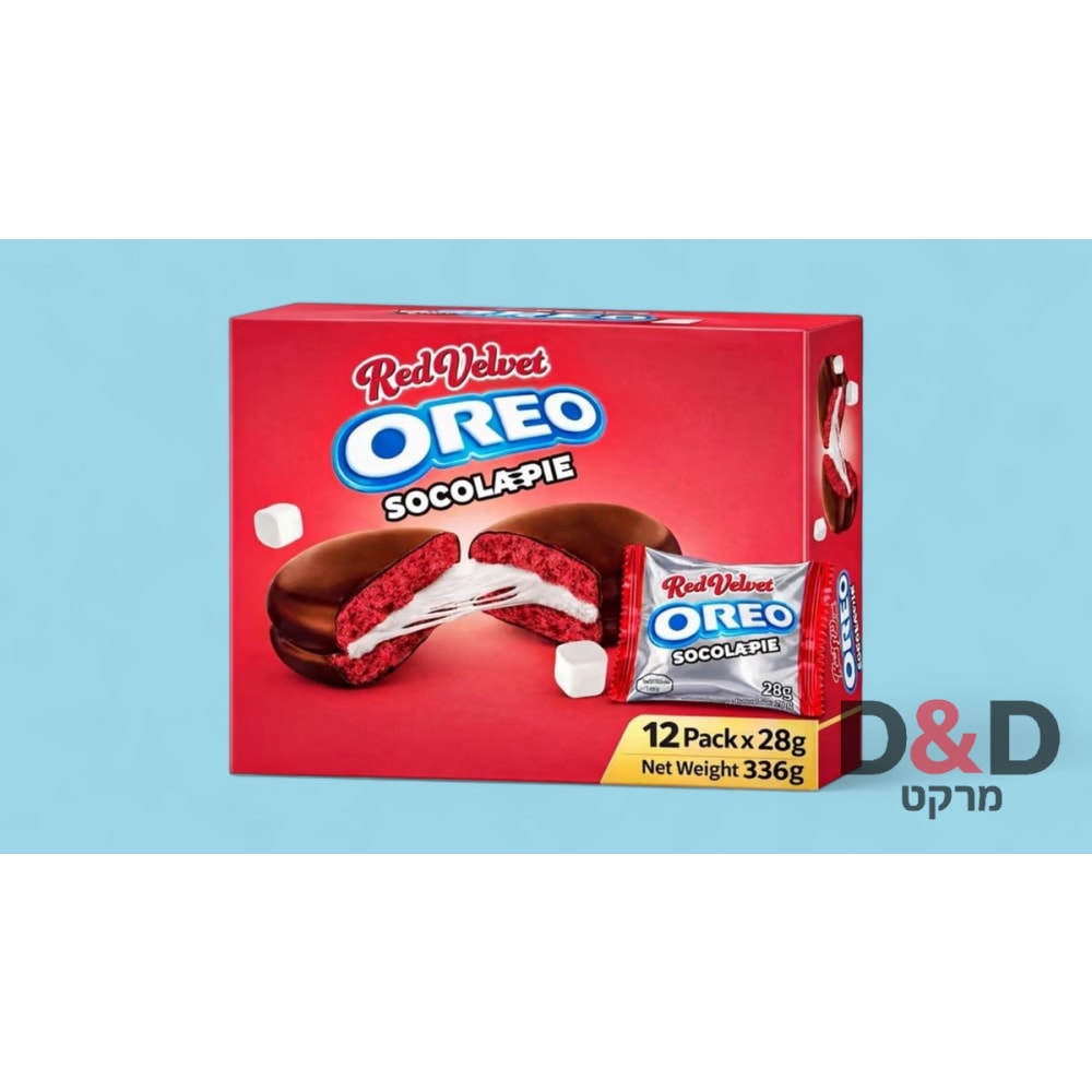 🍪 OREO Socolapie | Red Velvet | עוגת שוקולד עם מרשמלו