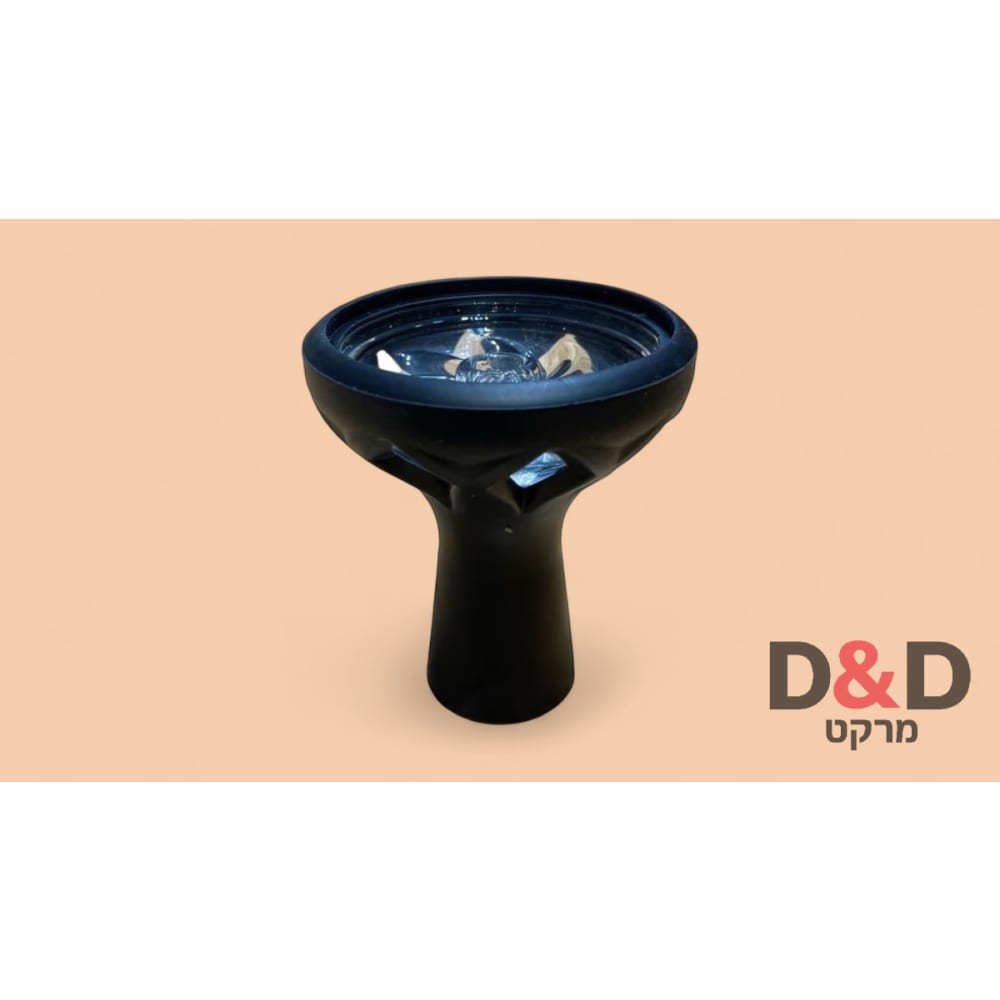 ראש סיליקון - זכוכית לנרגילה / Silicone - glass bowl